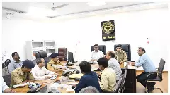 DM and SP review meeting on preparations for NEET Exam-2026