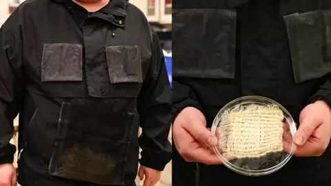 Smart Water Harvesting Jacket 2026 Smart jacket that extracts drinking water from air humidity