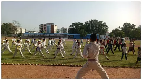 Judo-Karate training camp held, women and children learn self-defense