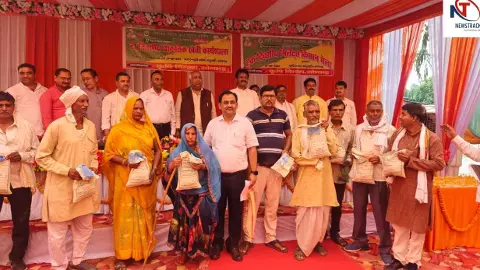 Sonbhadra News: धरती बचाने की मुहिम को मिला बल, 2750 किसानों ने सीखा प्राकृतिक खेती का नया मंत्र