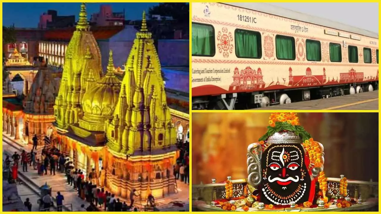 IRCTC Bharat Gaurav Deluxe Train offering 18-day pilgrimage covering 3 Dhams, 11 Jyotirlingas with hotel stay and meals IRCTC Bharat Gaurav Deluxe Train offering 18-day pilgrimage covering 3 Dhams, 11 Jyotirlingas with hotel stay and meals
