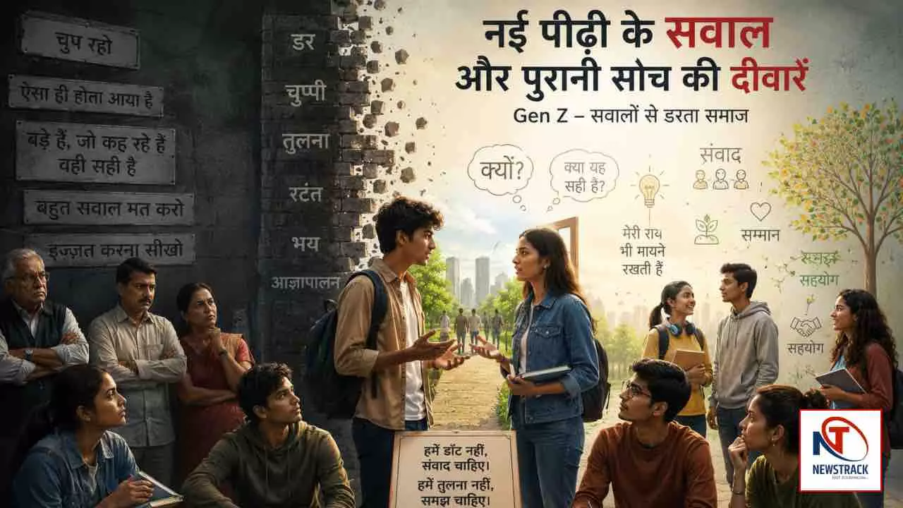 नई पीढ़ी के सवाल और पुरानी सोच की दीवारें