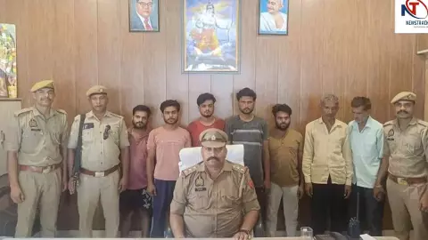 Etah News: जलेसर में अवैध पशु काटने वाले सात आरोपी गिरफ्तार, एक फरार