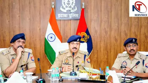 Etawah News: एसएसपी ने की अपराध समीक्षा बैठक, कानून-व्यवस्था को और मजबूत बनाने के दिए निर्देश