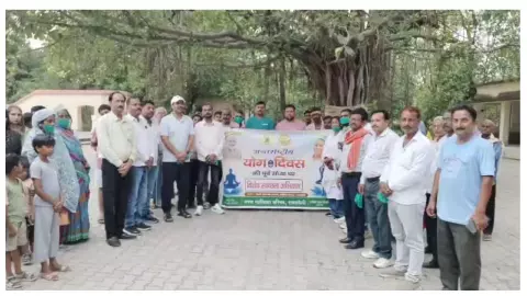 Special cleanliness campaign, cleaning of Revatiram premises on the eve of Yoga Day