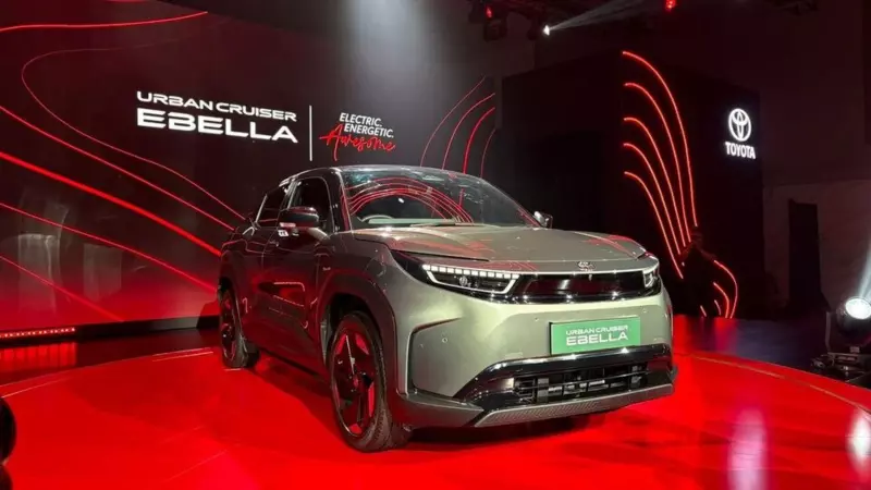 Toyota eBela EV Delivery Begins 2026 electric SUV offers a 543km range, 45-minute fast charging, premium features and advanced ADAS safety technology in India Toyota eBela EV Delivery Begins 2026 electric SUV offers a 543km range, 45-minute fast charging, premium features and advanced ADAS safety technology in India