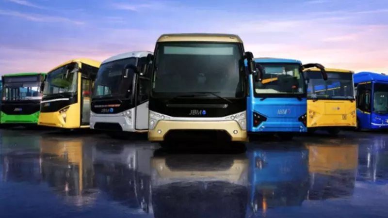 JBM Auto Stock 2026 JBM Auto Stock Jumps on ₹750 Crore Deal, 5,000 Electric Buses Planned to hit road soon JBM Auto Stock 2026 JBM Auto Stock Jumps on ₹750 Crore Deal, 5,000 Electric Buses Planned to hit road soon