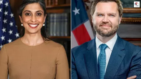 मेरी पत्नी भारतीय है, दूसरा खास शख्स पाकिस्तानी, JD Vance के बयान से मची चर्चा मेरी पत्नी भारतीय है, दूसरा खास शख्स पाकिस्तानी, JD Vance के बयान से मची चर्चा