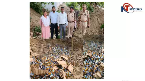 Fatehpur News: 90 लाख की अवैध बीयर-शराब नष्ट, जेसीबी से प्रशासन की बड़ी कार्रवाई Fatehpur News: 90 लाख की अवैध बीयर-शराब नष्ट, जेसीबी से प्रशासन की बड़ी कार्रवाई