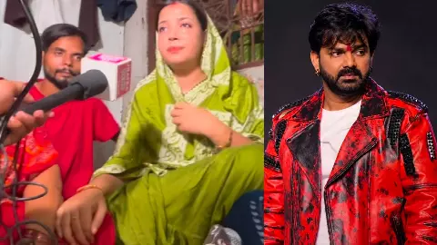 Bharat Tiwari Encounter Pawan Singh Wife Jyoti Singh Meets Family Bharat Tiwari Encounter Pawan Singh Wife Jyoti Singh Meets Family