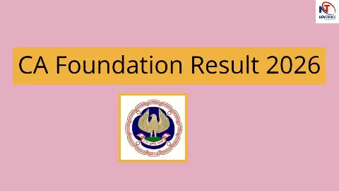 CA Foundation Result 2026 CA Foundation Result 2026