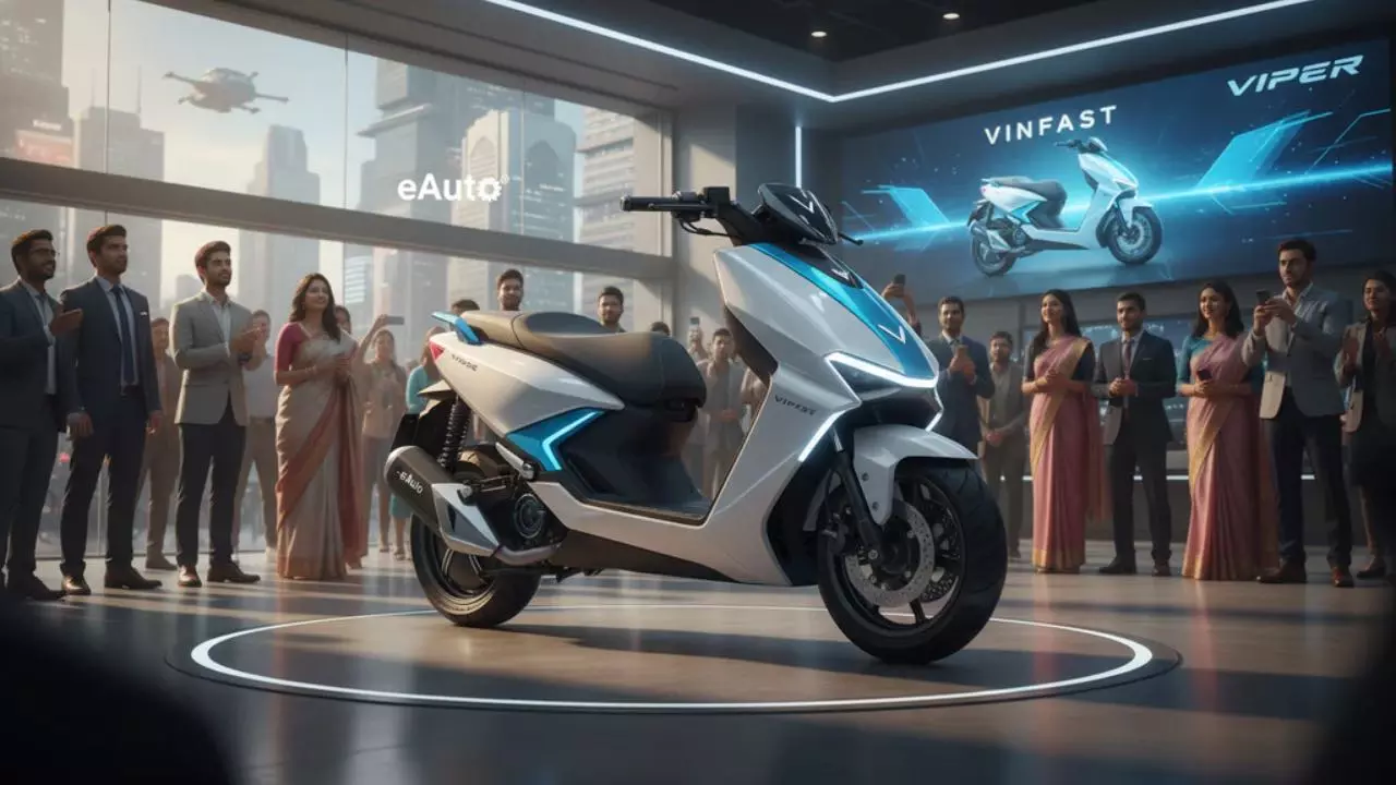 VinFast Electric Scooter Launch India New Patent Hints at Launch, EV Prices Could Get Cheap
