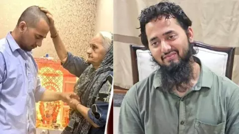 Ayush Malik Ghar Wapsi: सनातन धर्म में लौटे आयुष, पिता देवराज मलिक ने जताई खुशी Ayush Malik Ghar Wapsi: सनातन धर्म में लौटे आयुष, पिता देवराज मलिक ने जताई खुशी