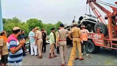 Unnao Road Accident Unnao Road Accident
