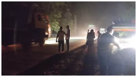 Robbery of around Rs 2.5 lakh from businessman, Bela kidnapped in jungle Robbery of around Rs 2.5 lakh from businessman, Bela kidnapped in jungle