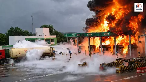 Kaushambi LPG Tanker Blast Kaushambi LPG Tanker Blast