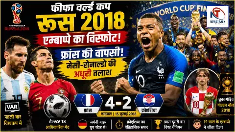 FIFA World Cup 2018: जब एम्बाप्पे का तूफान उठा और मेसी-रोनाल्डो का सपना टूट गया FIFA World Cup 2018: जब एम्बाप्पे का तूफान उठा और मेसी-रोनाल्डो का सपना टूट गया
