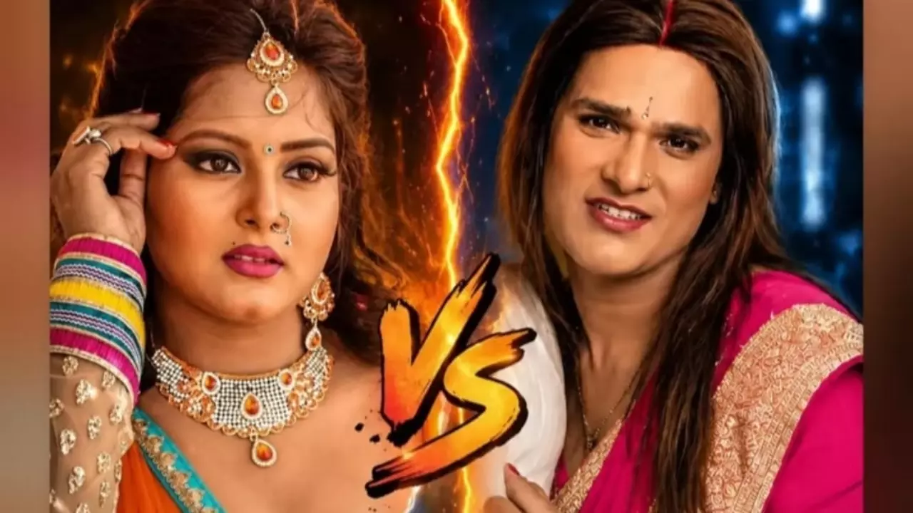 Khesari Lal Vs Anjana Singh: भोजपुरी इंडस्ट्री में नया बवाल,  खेसारी लाल यादव संग इस हीरोइन का हुआ पंगा
