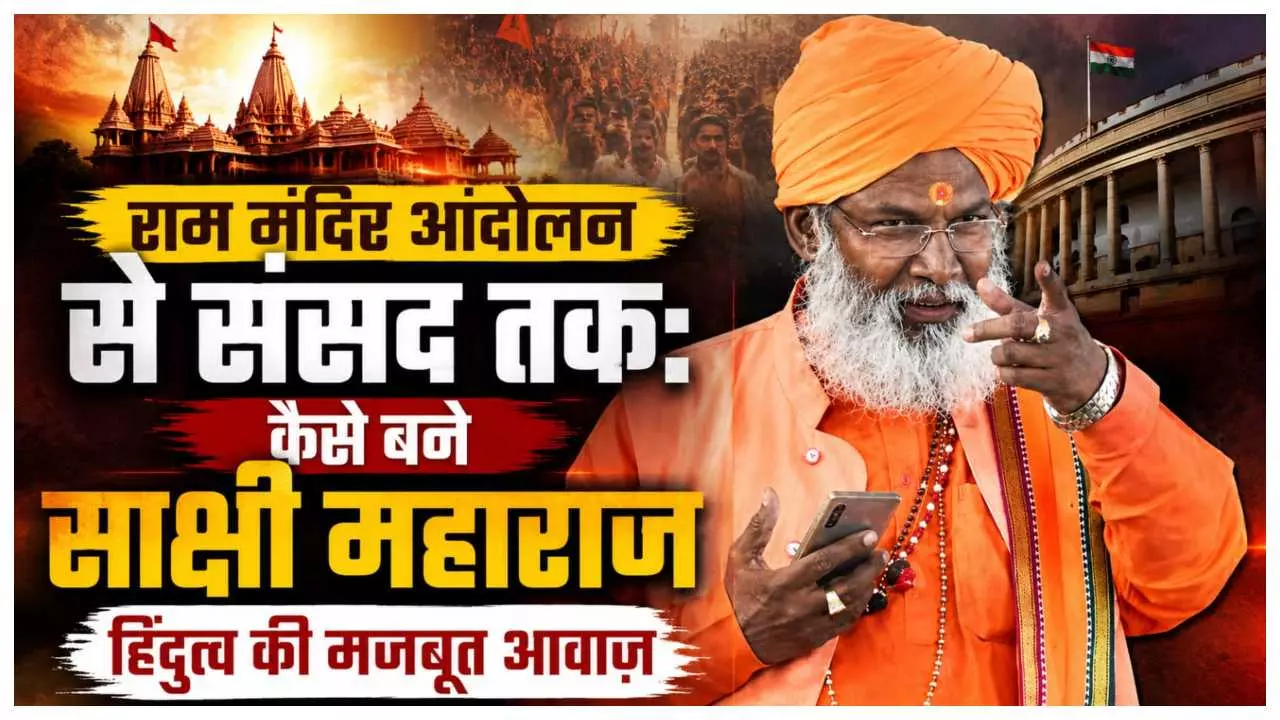 From Ram Mandir Movement to Parliament, Sakshi Maharaj Became a Strong Voice of Hindutva From Ram Mandir Movement to Parliament, Sakshi Maharaj Became a Strong Voice of Hindutva