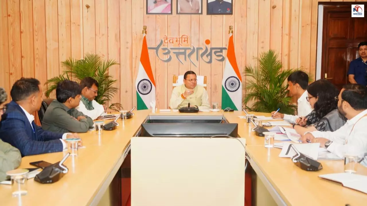 उत्तराखंड में विकास की रफ्तार तेज! CM धामी ने एक साथ कई करोड़ की परियोजनाओं को दी हरी झंडी उत्तराखंड में विकास की रफ्तार तेज! CM धामी ने एक साथ कई करोड़ की परियोजनाओं को दी हरी झंडी
