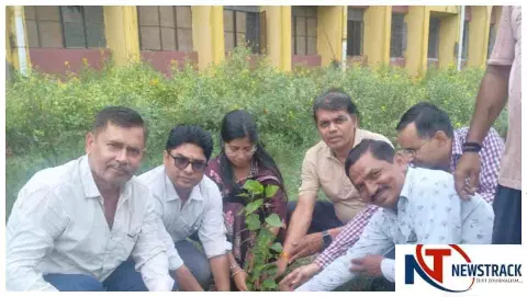 Etah News: जलेसर पीजी कॉलेज में एनएसएस का वृक्षारोपण अभियान, छात्रों ने लिया संरक्षण का संकल्प Etah News: जलेसर पीजी कॉलेज में एनएसएस का वृक्षारोपण अभियान, छात्रों ने लिया संरक्षण का संकल्प