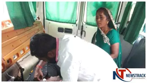 Chandauli News: पड़िया में सड़क हादसा: 108 एम्बुलेंस की फुर्ती से बची युवक की जान