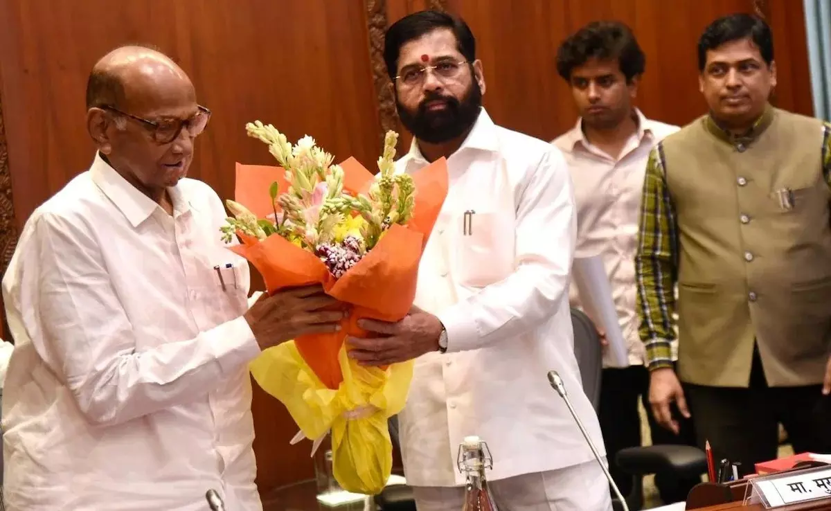 शिंदे की उंगली पकड़ NDA का रास्ता तय करेंगे पवार! बस, अब नहीं बचा कोई सवाल शिंदे की उंगली पकड़ NDA का रास्ता तय करेंगे पवार! बस, अब नहीं बचा कोई सवाल
