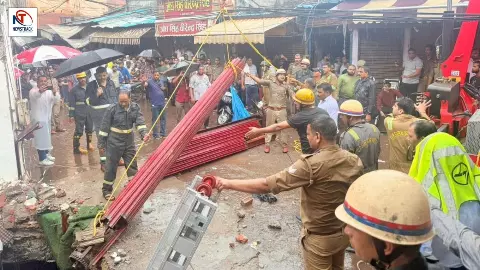 Agra Shop Collapse Agra Shop Collapse