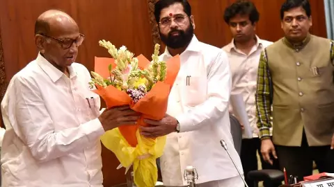 शिंदे की उंगली पकड़ NDA का रास्ता तय करेंगे पवार! बस, अब नहीं बचा कोई सवाल शिंदे की उंगली पकड़ NDA का रास्ता तय करेंगे पवार! बस, अब नहीं बचा कोई सवाल