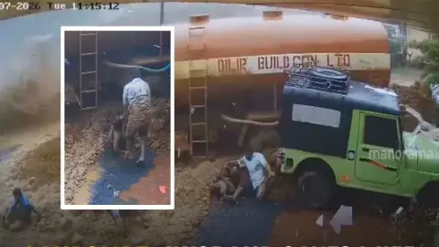पीछे मौत, आगे हम... वायनाड में मौत के मुंह से लौटे पति-पत्नी, रोते-बिलखते सुनाई खौफनाक दास्तान, Video पीछे मौत, आगे हम... वायनाड में मौत के मुंह से लौटे पति-पत्नी, रोते-बिलखते सुनाई खौफनाक दास्तान, Video