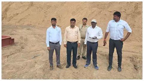 Sand-Maurang mining stopped for three months, strict action taken on irregularities
