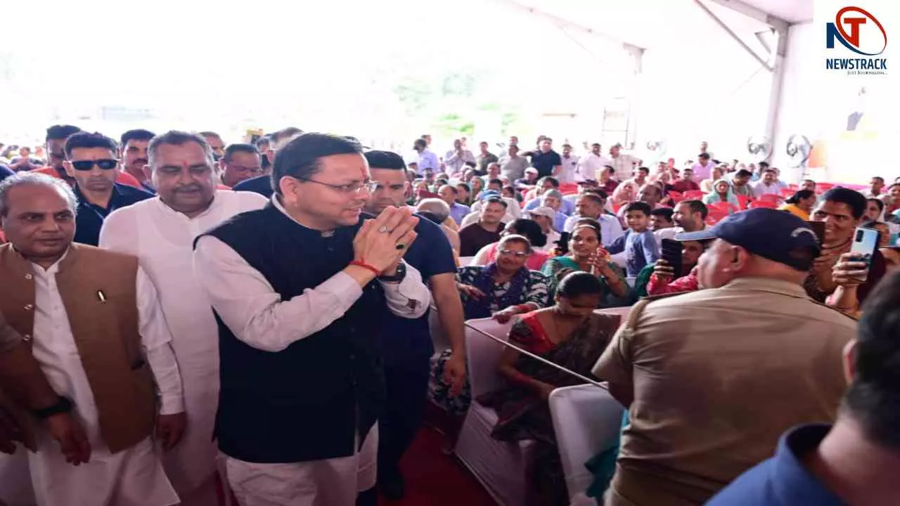 CM Pushkar Singh Dhami