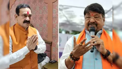 टिकट नहीं बदलेगा... दतिया बवाल पर कैलाश विजयवर्गीय का बड़ा बयान, नरोत्तम समर्थकों को साफ संदेश टिकट नहीं बदलेगा... दतिया बवाल पर कैलाश विजयवर्गीय का बड़ा बयान, नरोत्तम समर्थकों को साफ संदेश