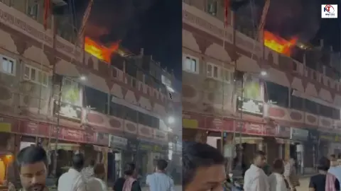 वाराणसी में आग का तांडव! दमकल की कई गाड़ियों ने घंटों की मशक्कत के बाद पाया काबू वाराणसी में आग का तांडव! दमकल की कई गाड़ियों ने घंटों की मशक्कत के बाद पाया काबू