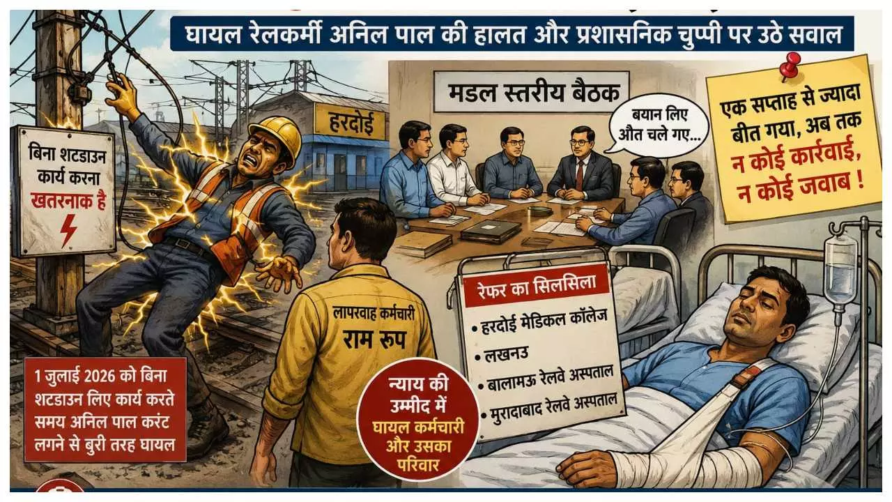No action after 13 days of train accident
