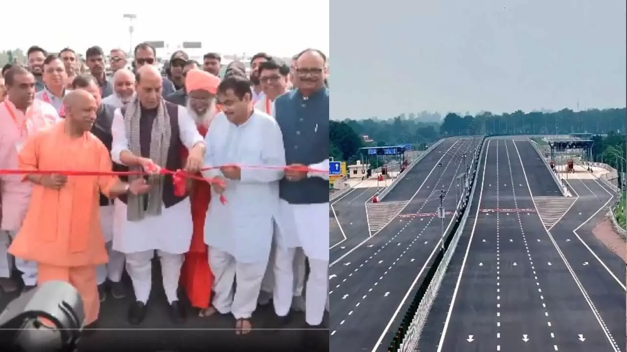 Lucknow-Kanpur Expressway inaugurated Lucknow-Kanpur Expressway inaugurated