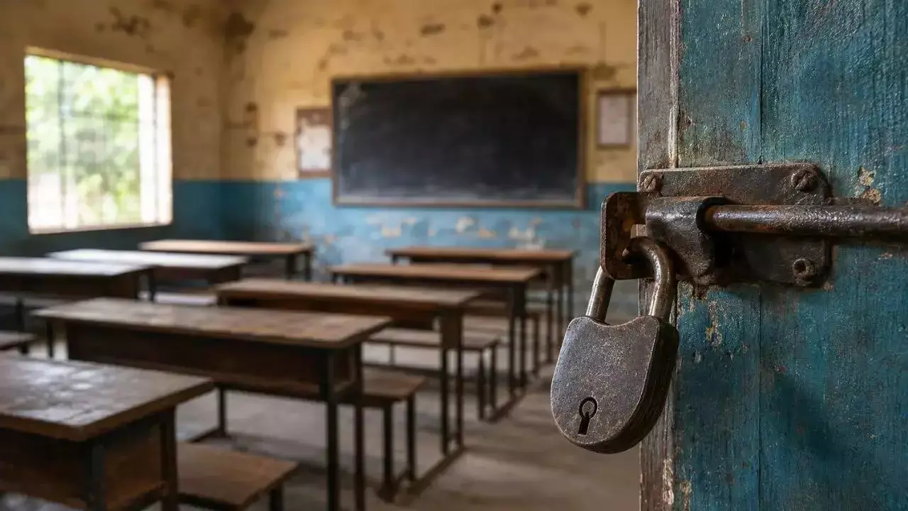 UDISE School Closure Report 2025-26