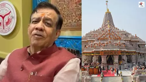 राम मंदिर चढ़ावा विवाद में सतीश महाना का अजीब बयान, कहा- सच्ची आस्था से दान किया होता तो...