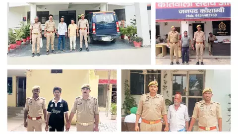 Impact of Operation Chakravyuh, 8 fugitives wanted and arrested on warrants in 24 hours Impact of Operation Chakravyuh, 8 fugitives wanted and arrested on warrants in 24 hours