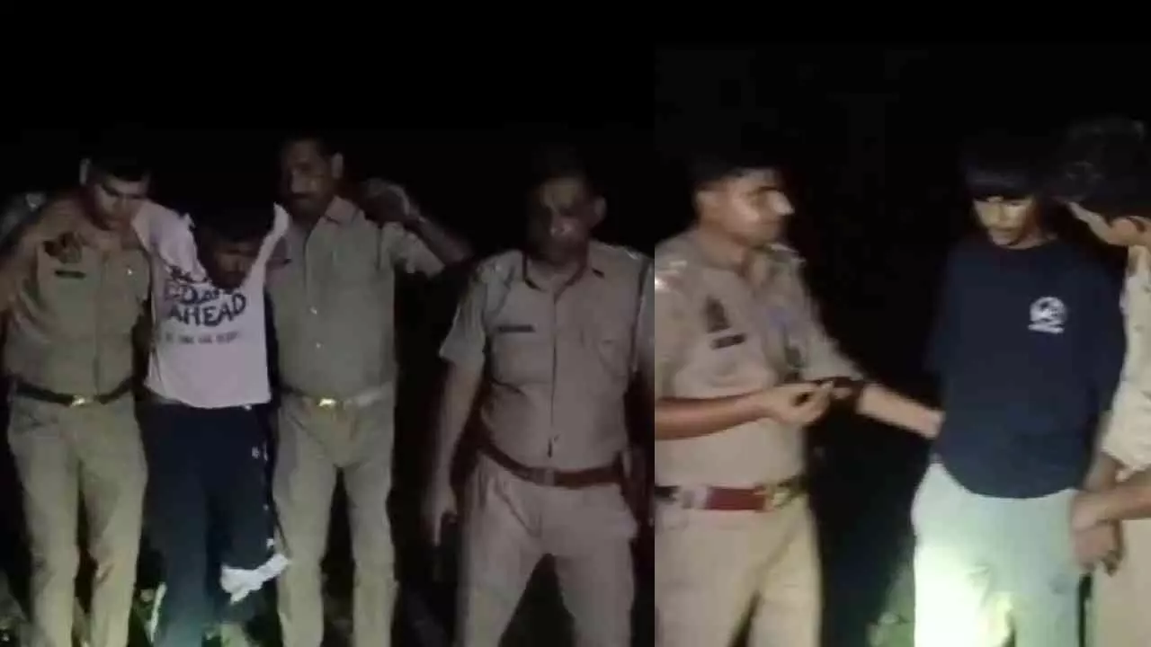 Bareilly News: बरेली में पुलिस मुठभेड़: लूट के दो आरोपी गिरफ्तार, एक के पैर में लगी गोली