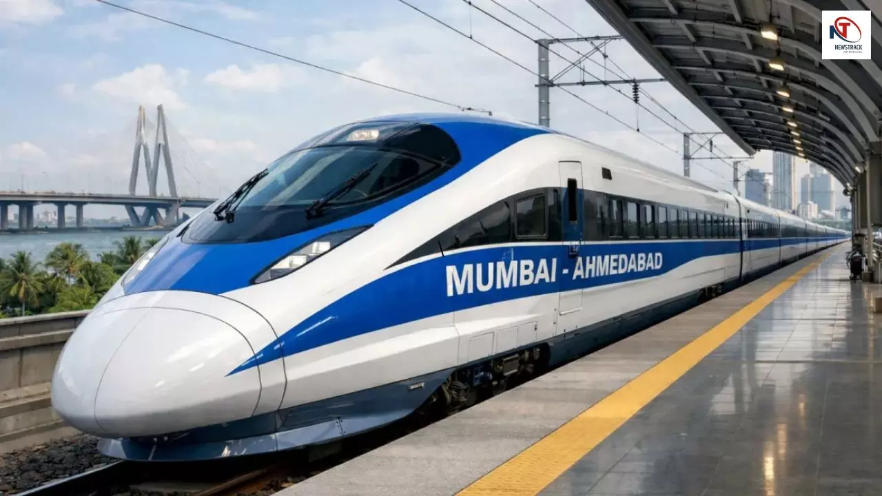 Mumbai-Ahmedabad Bullet Train Update: 2027 में शुरू होगा पहला सेक्शन, शुरुआती दौर में चलेगी भारतीय हाई-स्पीड ट्रेन Mumbai-Ahmedabad Bullet Train Update: 2027 में शुरू होगा पहला सेक्शन, शुरुआती दौर में चलेगी भारतीय हाई-स्पीड ट्रेन