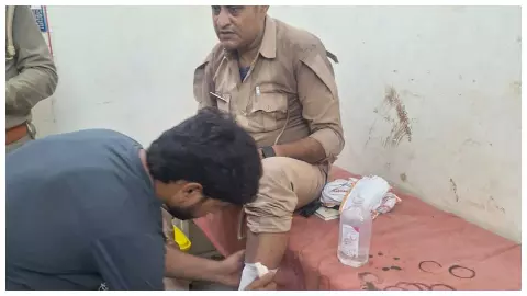 Dial 112 team attacked in Rura, constable injured, search for accused continued
