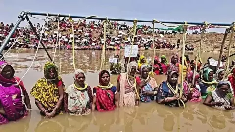 Ken-Betwa Project Protest