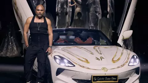 MG Cyberster Couture Edition Launch: India Gets Only 50 Units of MGs Exclusive Electric Sports Car MG Cyberster Couture Edition Launch: India Gets Only 50 Units of MGs Exclusive Electric Sports Car