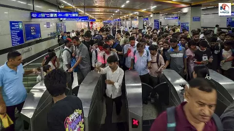 Delhi Metro Stations Closed