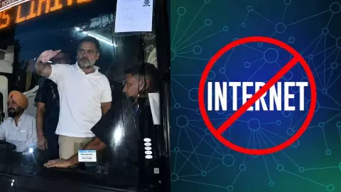 जंतर-मंतर के चारों तरफ इंटरनेट ब्लैकआउट, राहुल गांधी समेत सड़क पर उतरा पूरा विपक्ष, गांधी स्मृति पर देंगे धरना जंतर-मंतर के चारों तरफ इंटरनेट ब्लैकआउट, राहुल गांधी समेत सड़क पर उतरा पूरा विपक्ष, गांधी स्मृति पर देंगे धरना