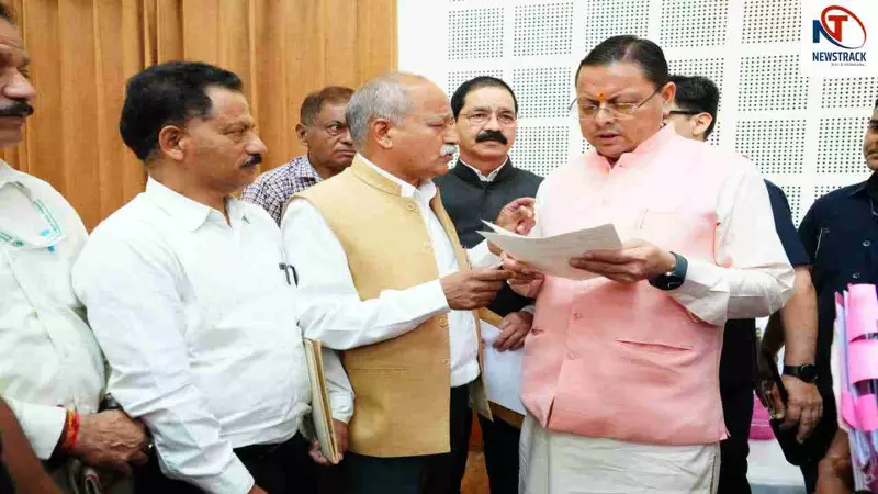 CM Pushkar Singh Dhami