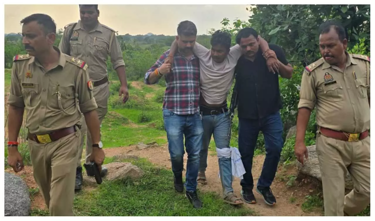 Gangrep case, one accused injured in police encounter, two escaped