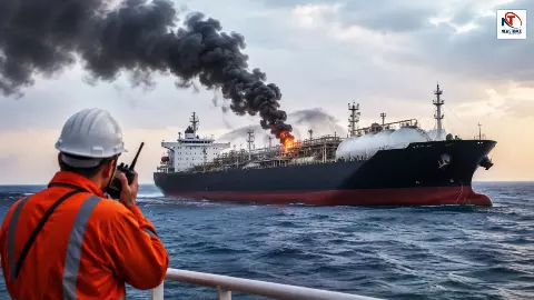 India’s LPG Tanker Attacked