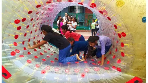 Bagira Adventures Camp at Lucknow Public School